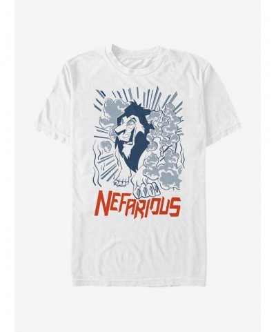 Hot Selling Disney The Lion King Scar Nefarious T-Shirt $7.27 T-Shirts