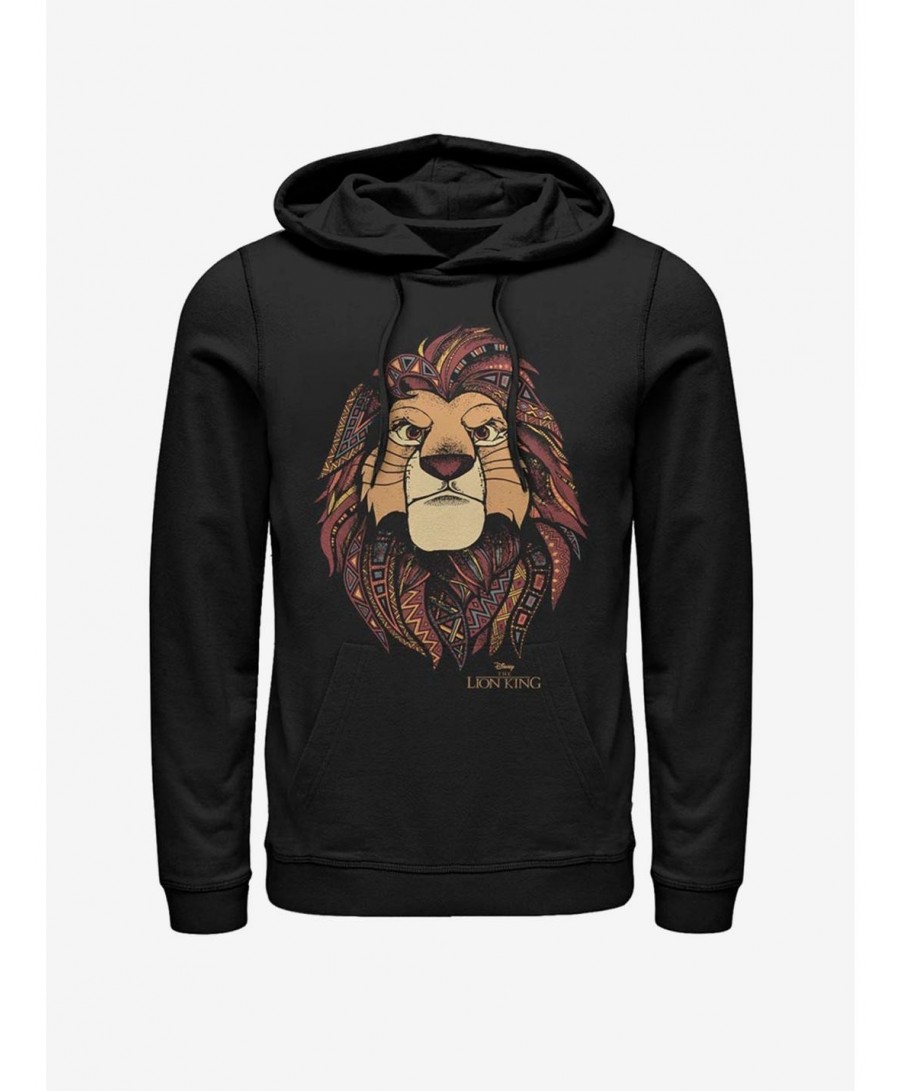 Absolute Discount Disney The Lion King Ornate Hoodie $13.65 Hoodies