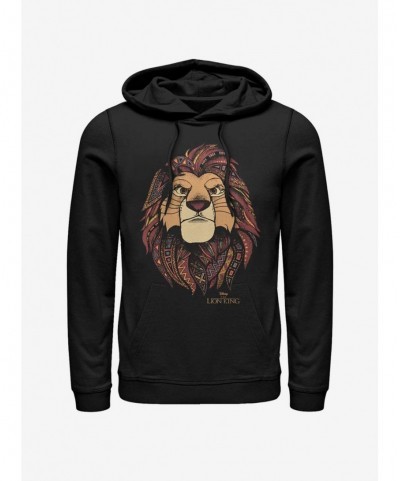 Absolute Discount Disney The Lion King Ornate Hoodie $13.65 Hoodies