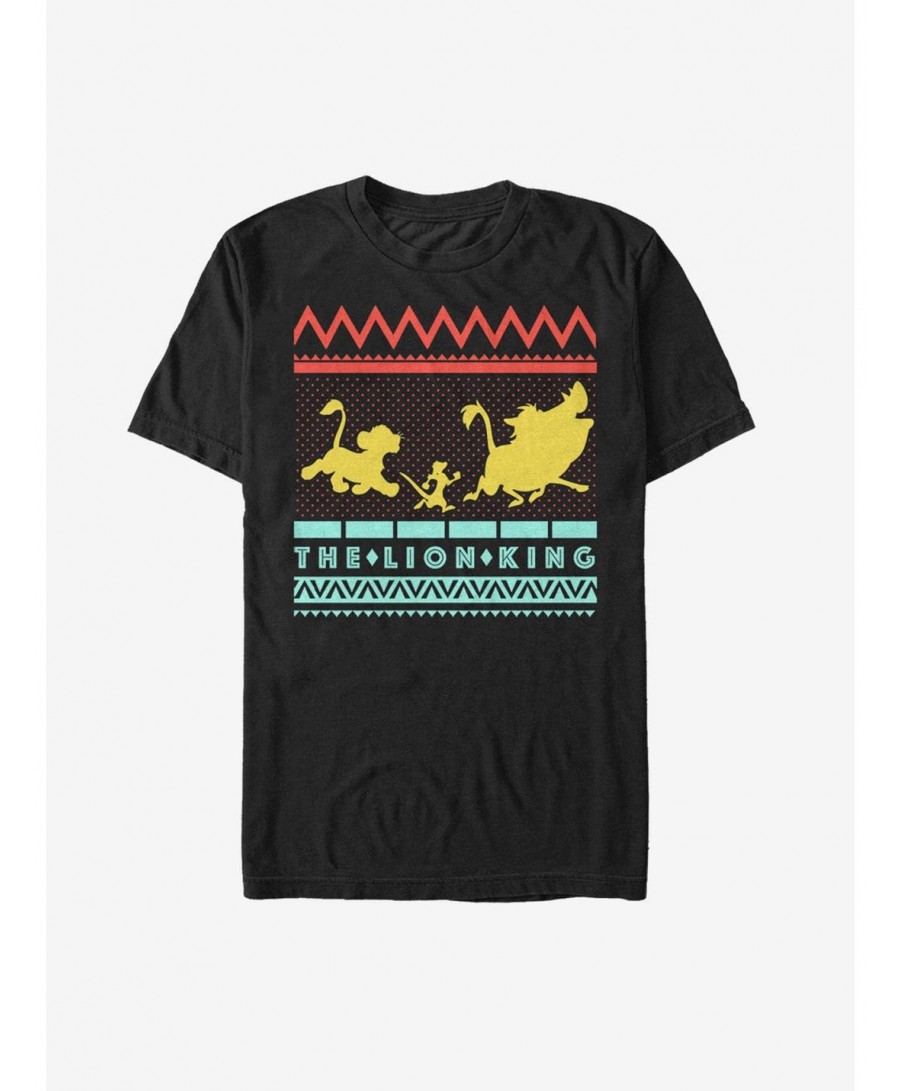 Best Deal Lion King Geometric Logo T-Shirt $7.84 T-Shirts