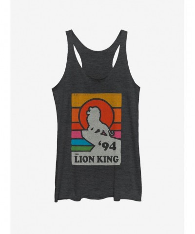 Unique Disney The Lion King 2019 Vintage Rainbow Girls Tank $6.84 Tanks