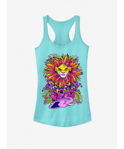 Low Price Disney The Lion King Hyper Color King Girls Tank $9.36 Tanks