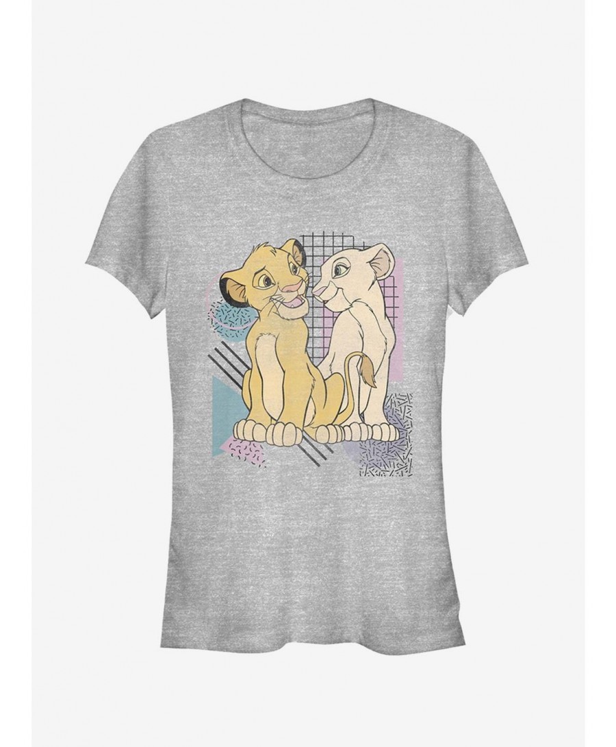 Big Sale Disney Lion King Retro Cub Love Girls T-Shirt $7.97 T-Shirts