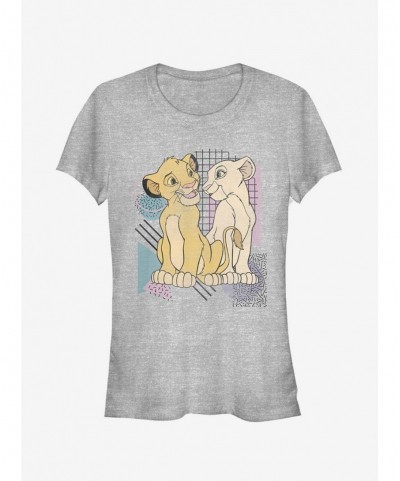 Big Sale Disney Lion King Retro Cub Love Girls T-Shirt $7.97 T-Shirts