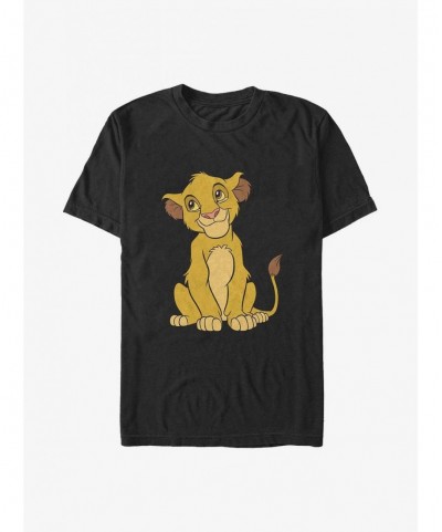 Huge Discount Disney The Lion King Cute Simba Big & Tall T-Shirt $8.13 T-Shirts