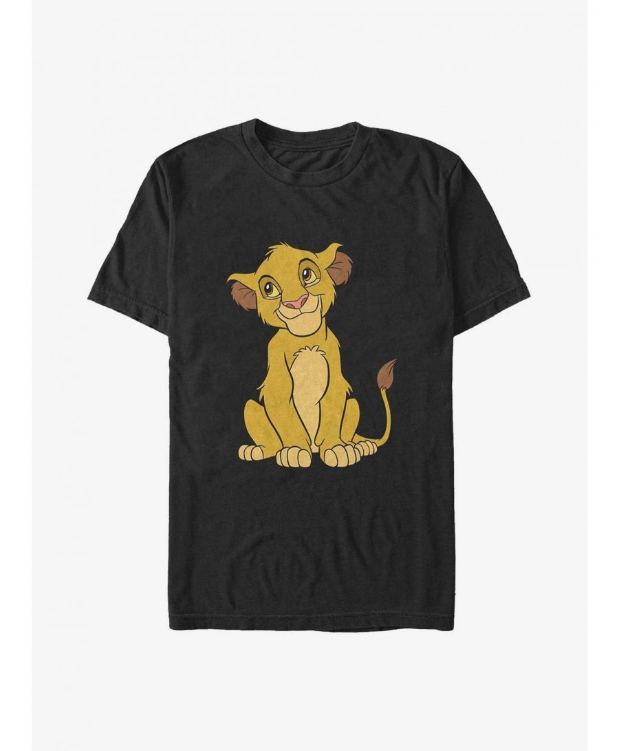 Huge Discount Disney The Lion King Cute Simba Big & Tall T-Shirt $8.13 T-Shirts