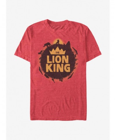 Discount Disney The Lion King Lion King Sun T-Shirt $6.88 T-Shirts