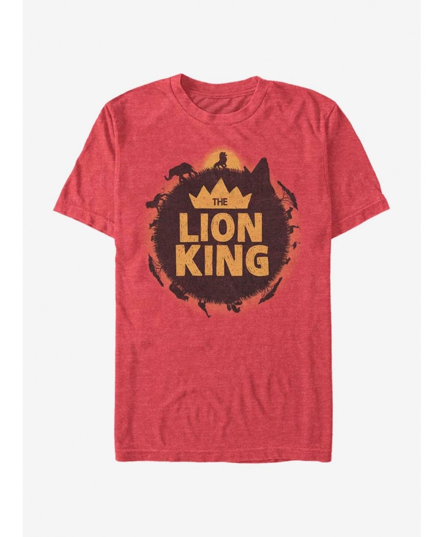 Discount Disney The Lion King Lion King Sun T-Shirt $6.88 T-Shirts