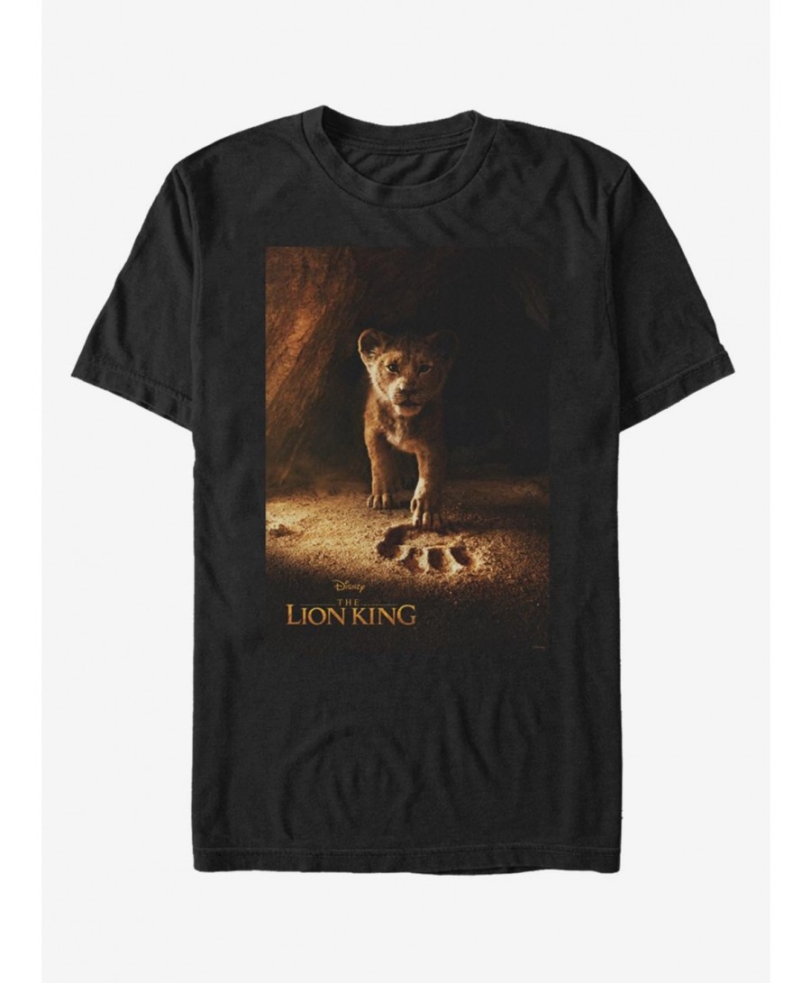 Bestselling Disney The Lion King 2019 Simba Poster T-Shirt $7.07 T-Shirts