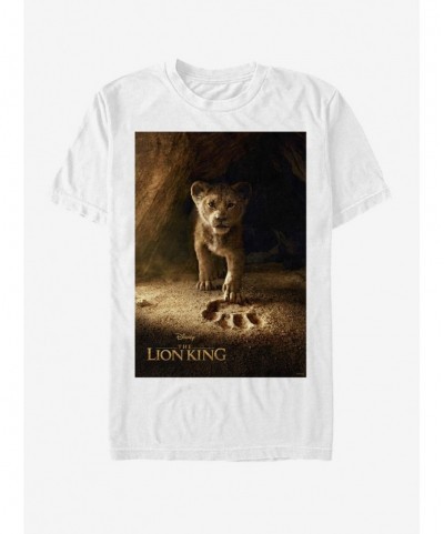 Bestselling Disney The Lion King 2019 Simba Poster T-Shirt $7.07 T-Shirts