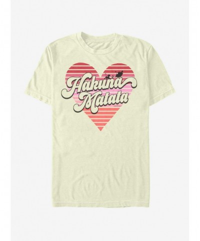 Sale Item Disney The Lion King Hakuna Heart T-Shirt $5.93 T-Shirts