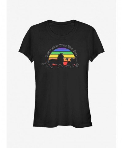 Pre-sale Discount Disney The Lion King Remember Rainbow Girls T-Shirt $8.17 T-Shirts