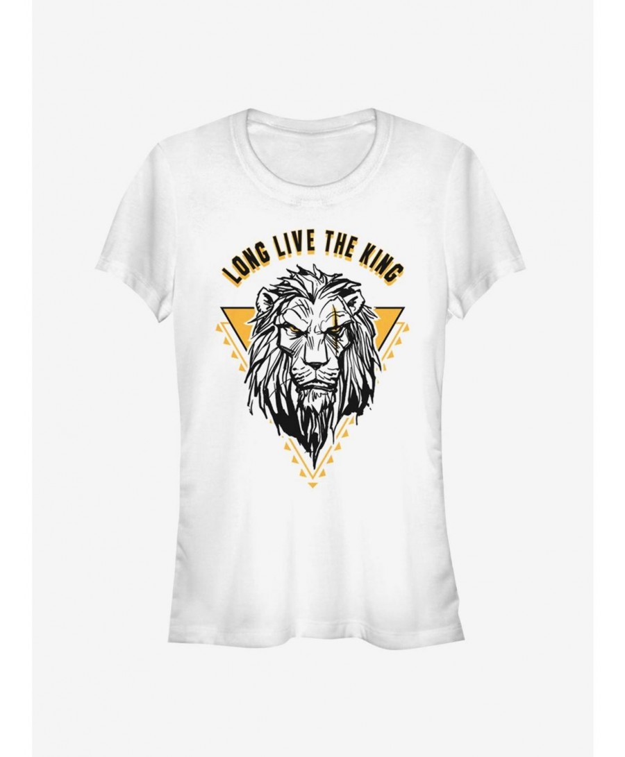 New Arrival Disney The Lion King 2019 Long Live The King Scar Girls T-Shirt $8.17 T-Shirts