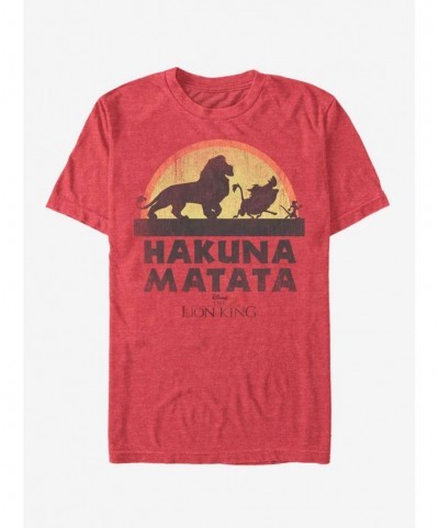 Discount Sale Disney The Lion King Hakuna Walk T-Shirt $8.99 T-Shirts