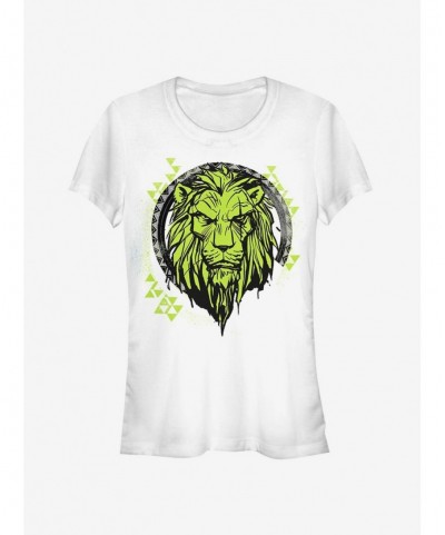 Huge Discount Disney The Lion King 2019 Tribal Scar Girls T-Shirt $8.17 T-Shirts