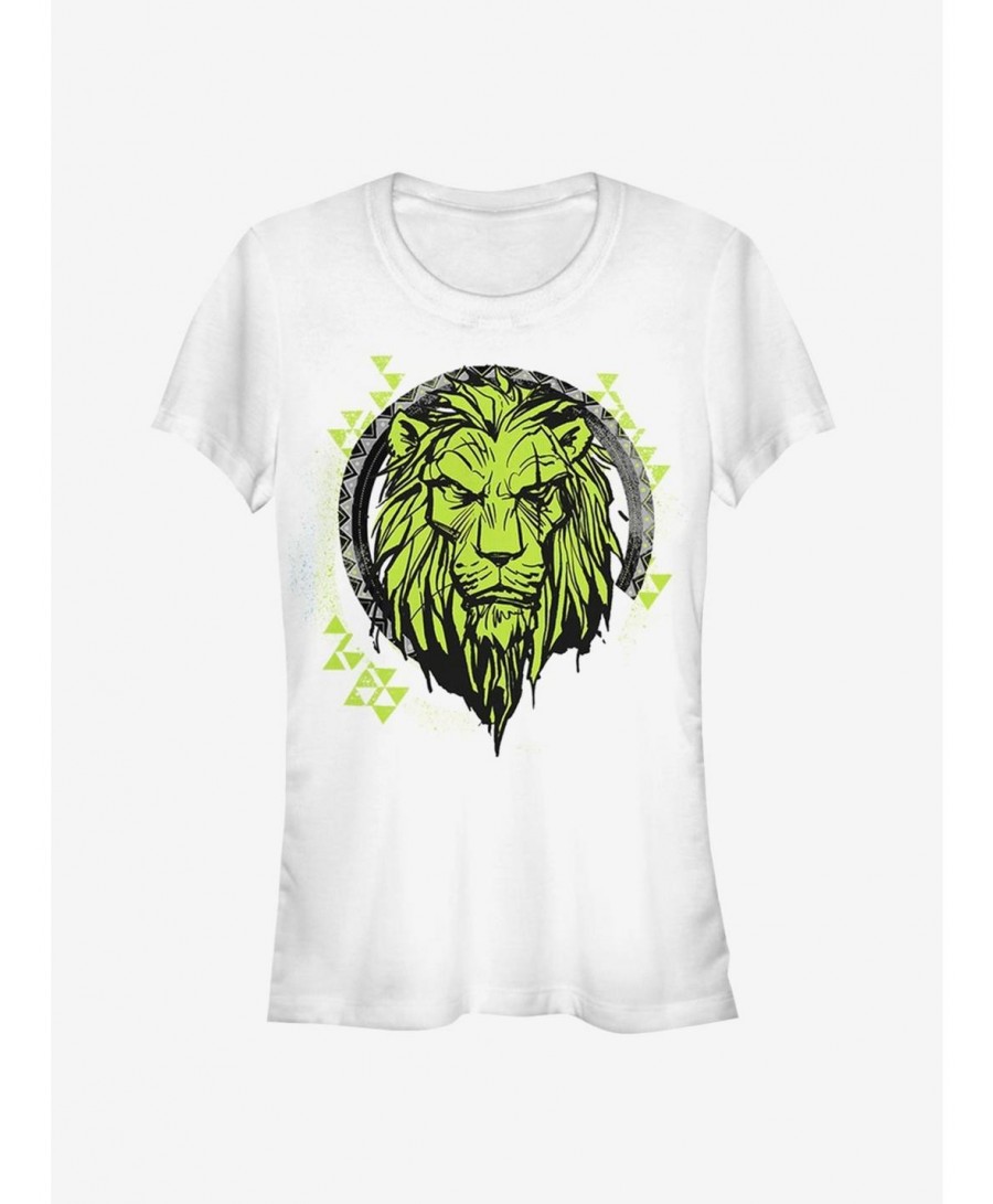 Huge Discount Disney The Lion King 2019 Tribal Scar Girls T-Shirt $8.17 T-Shirts