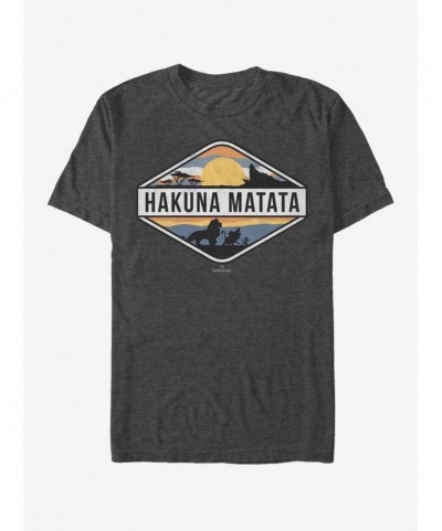 Absolute Discount Disney The Lion King Hakuna Matata Enblem T-Shirt $7.84 T-Shirts