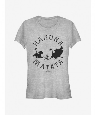 Crazy Deals Disney The Lion King Hakuna Round Girls T-Shirt $7.97 T-Shirts