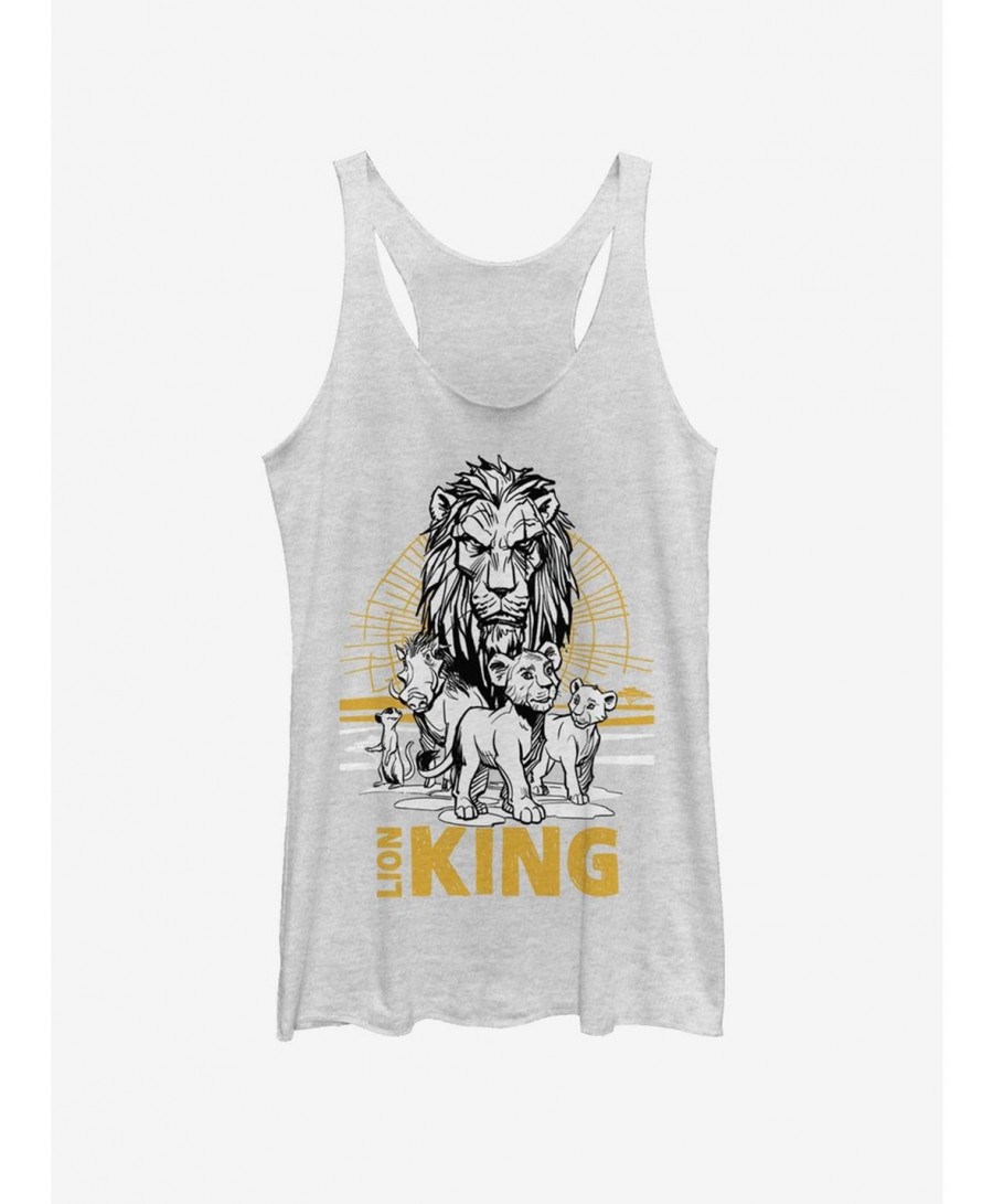 Best Deal Disney The Lion King 2019 Lion King Group Girls Tank $6.63 Tanks