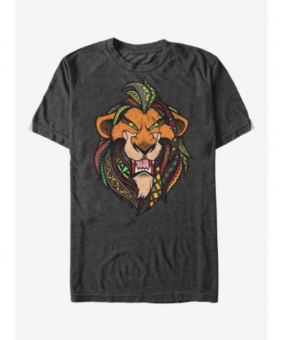 Bestselling Disney Lion King Scar Decorative Tribal Mane T-Shirt $6.12 T-Shirts