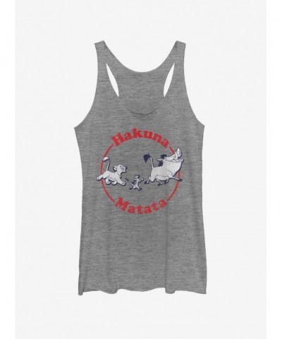 Pre-sale Disney The Lion King Classic Motto Girls Tank $8.50 Tanks