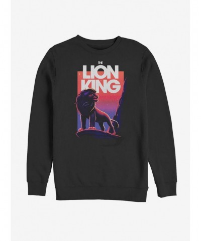 Sale Item Disney The Lion King Rise Of a New King Sweatshirt $10.33 Sweatshirts