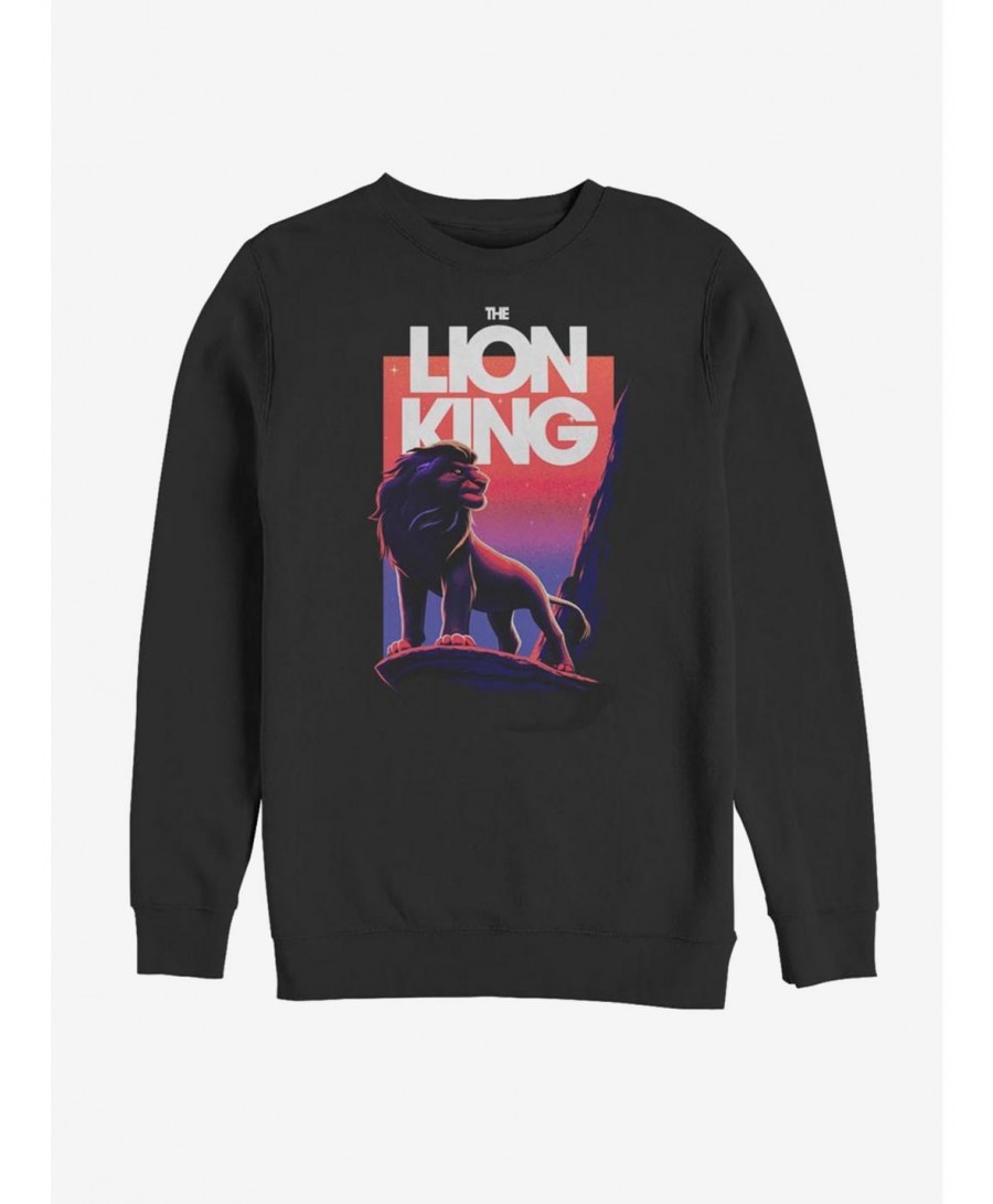 Sale Item Disney The Lion King Rise Of a New King Sweatshirt $10.33 Sweatshirts