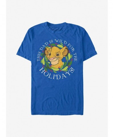 Flash Sale Disney The Lion King Wild For The Holidays T-Shirt $7.65 T-Shirts