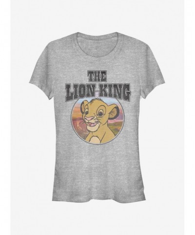 Value Item Disney The Lion King Retro Simba Girls T-Shirt $6.57 T-Shirts