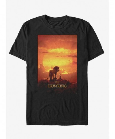 Wholesale Disney The Lion King 2019 Pride Rock Poster T-Shirt $7.07 T-Shirts