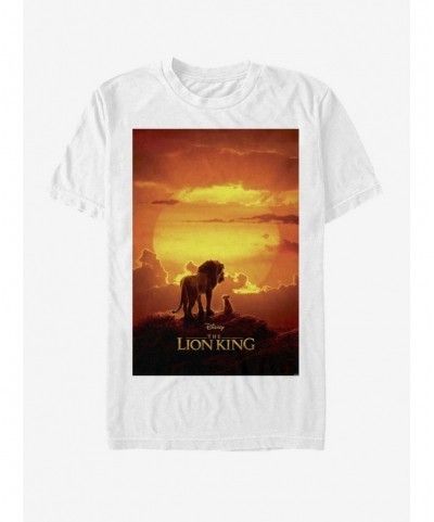 Wholesale Disney The Lion King 2019 Pride Rock Poster T-Shirt $7.07 T-Shirts