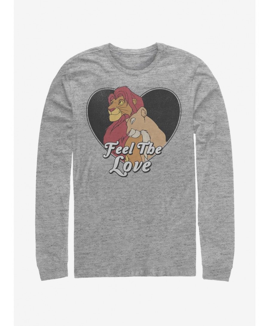 Value for Money Disney The Lion King Feel The Love Long-Sleeve T-Shirt $8.16 T-Shirts