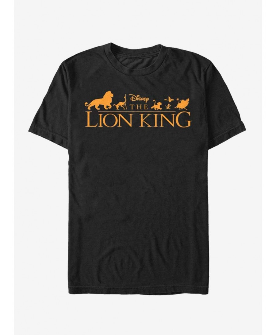 Pre-sale Disney The Lion King Film Logo T-Shirt $7.07 T-Shirts