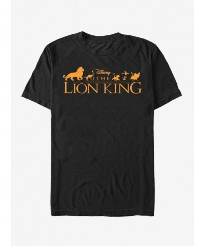 Pre-sale Disney The Lion King Film Logo T-Shirt $7.07 T-Shirts