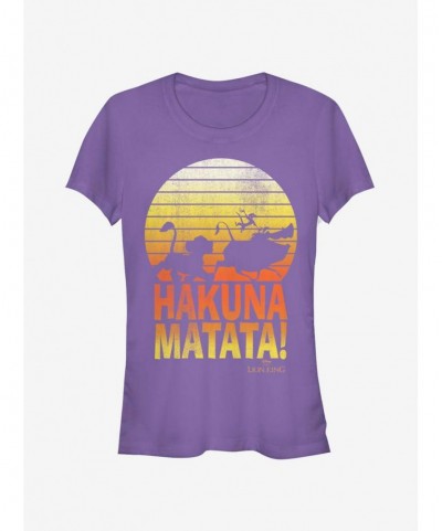 Trendy Disney The Lion King Hakunas Girls T-Shirt $7.97 T-Shirts