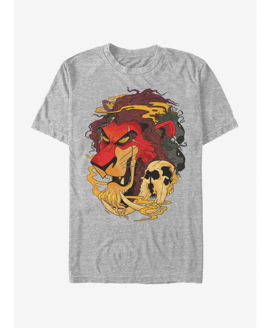 Flash Sale Disney The Lion King Scarify T-Shirt $9.18 T-Shirts