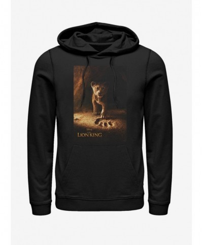 Unique Disney The Lion King 2019 Simba Poster Hoodie $15.45 Hoodies