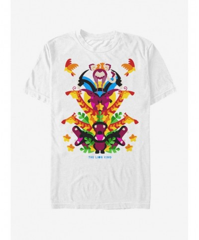 Trendy Disney The Lion King Animal Tower T-Shirt $7.07 T-Shirts