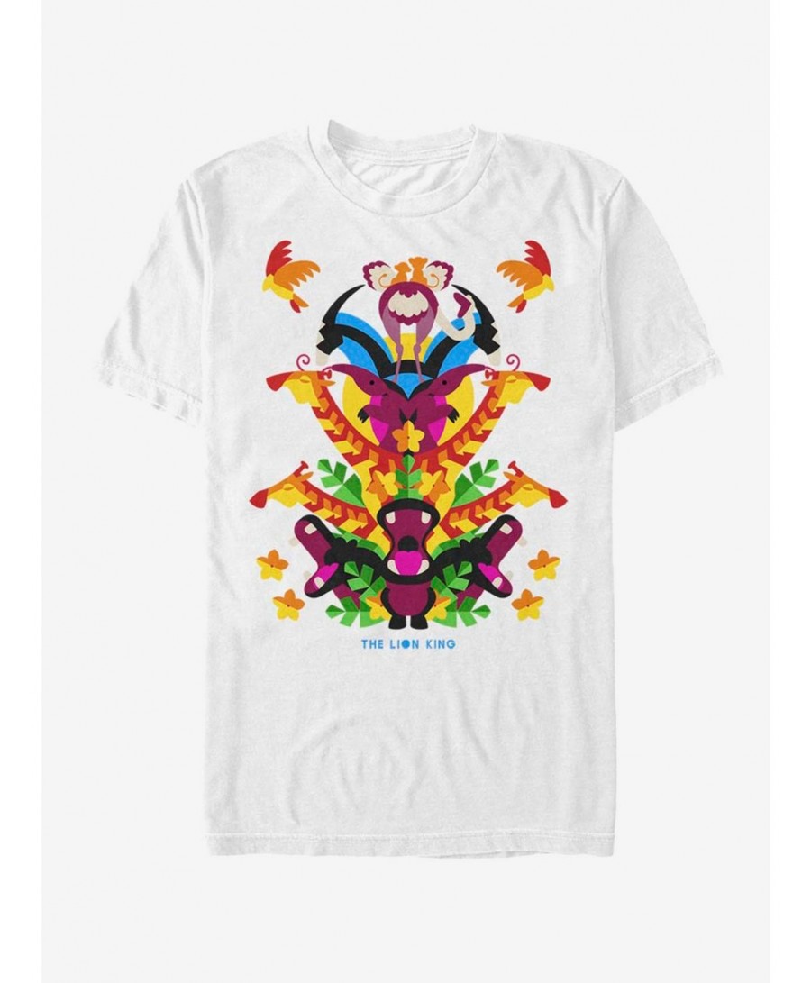 Trendy Disney The Lion King Animal Tower T-Shirt $7.07 T-Shirts