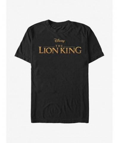 Pre-sale Discount Disney The Lion King Lion King Live Action Logo T-Shirt $6.31 T-Shirts