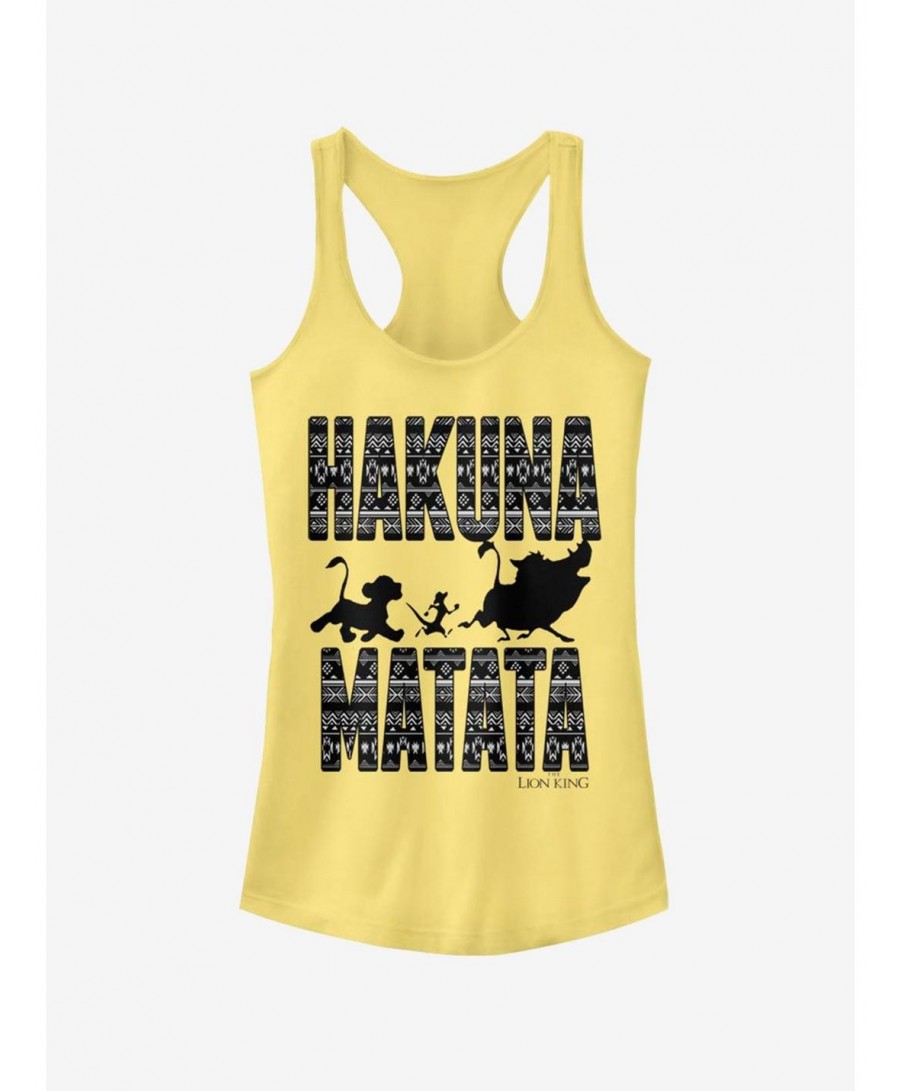 Unique Disney The Lion King Hakuna Print Girls Tank $8.96 Tanks