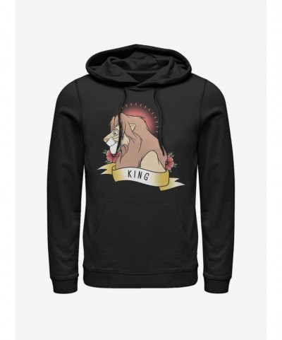 Flash Deal Disney The Lion King King Hoodie $13.29 Hoodies