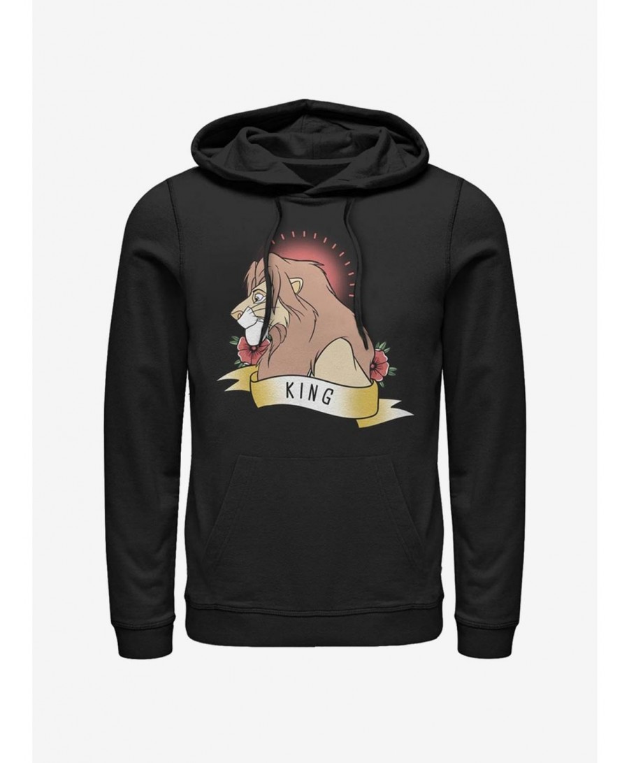 Flash Deal Disney The Lion King King Hoodie $13.29 Hoodies