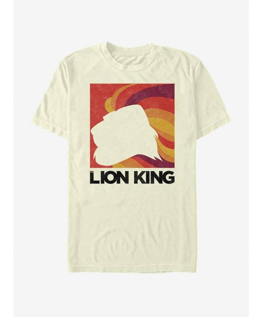 Fashion Disney The Lion King Graphic Simba T-Shirt $5.93 T-Shirts