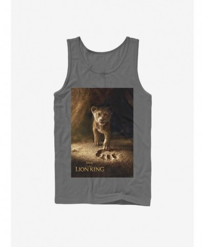 Big Sale Disney The Lion King 2019 Simba Poster Tank $8.17 Tanks