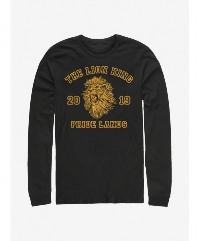 Cheap Sale Disney The Lion King 2019 Pride Lands Simba Long-Sleeve T-Shirt $11.84 T-Shirts