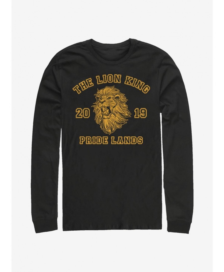 Cheap Sale Disney The Lion King 2019 Pride Lands Simba Long-Sleeve T-Shirt $11.84 T-Shirts