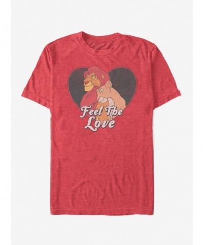 Festival Price Disney The Lion King Feel The Love T-Shirt $8.22 T-Shirts