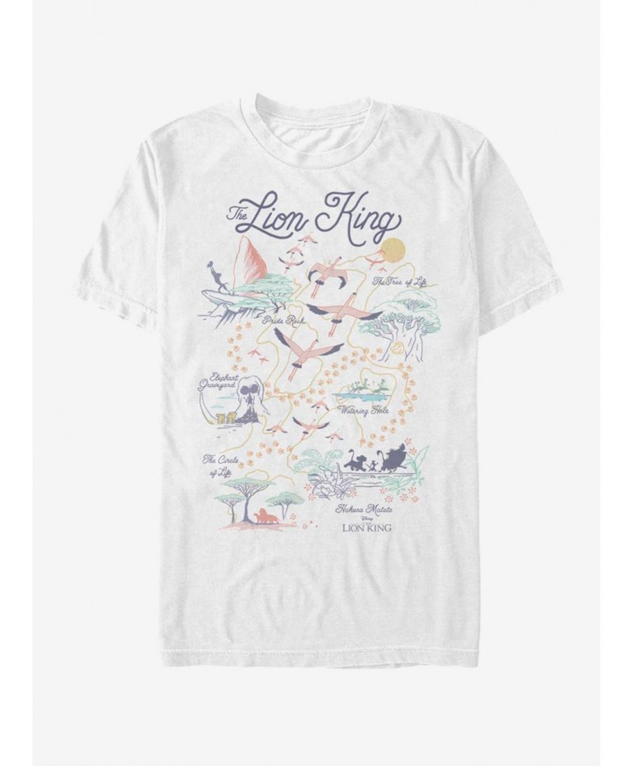 Fashion Disney The Lion King Man Of The World T-Shirt $7.27 T-Shirts