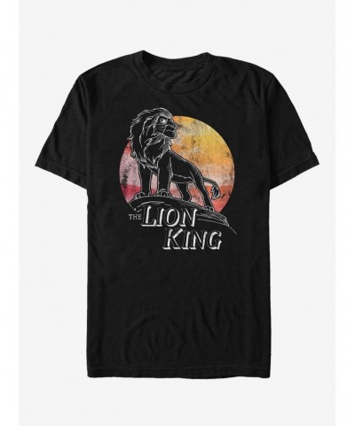 Special Disney Lion King Artistic King of Pride Lands T-Shirt $6.88 T-Shirts